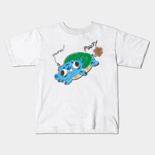 The Great Picasso, Catculus, draws Turtlecat! Kids T-Shirt